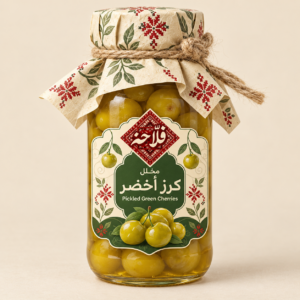 مخلل كرز أخضر